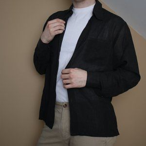 Armani Exchange Mens Button Up